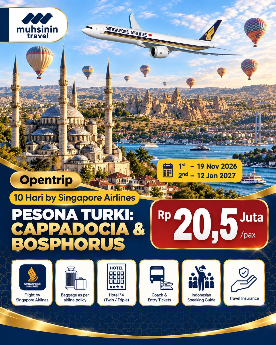 Paket Open Trip Turkey