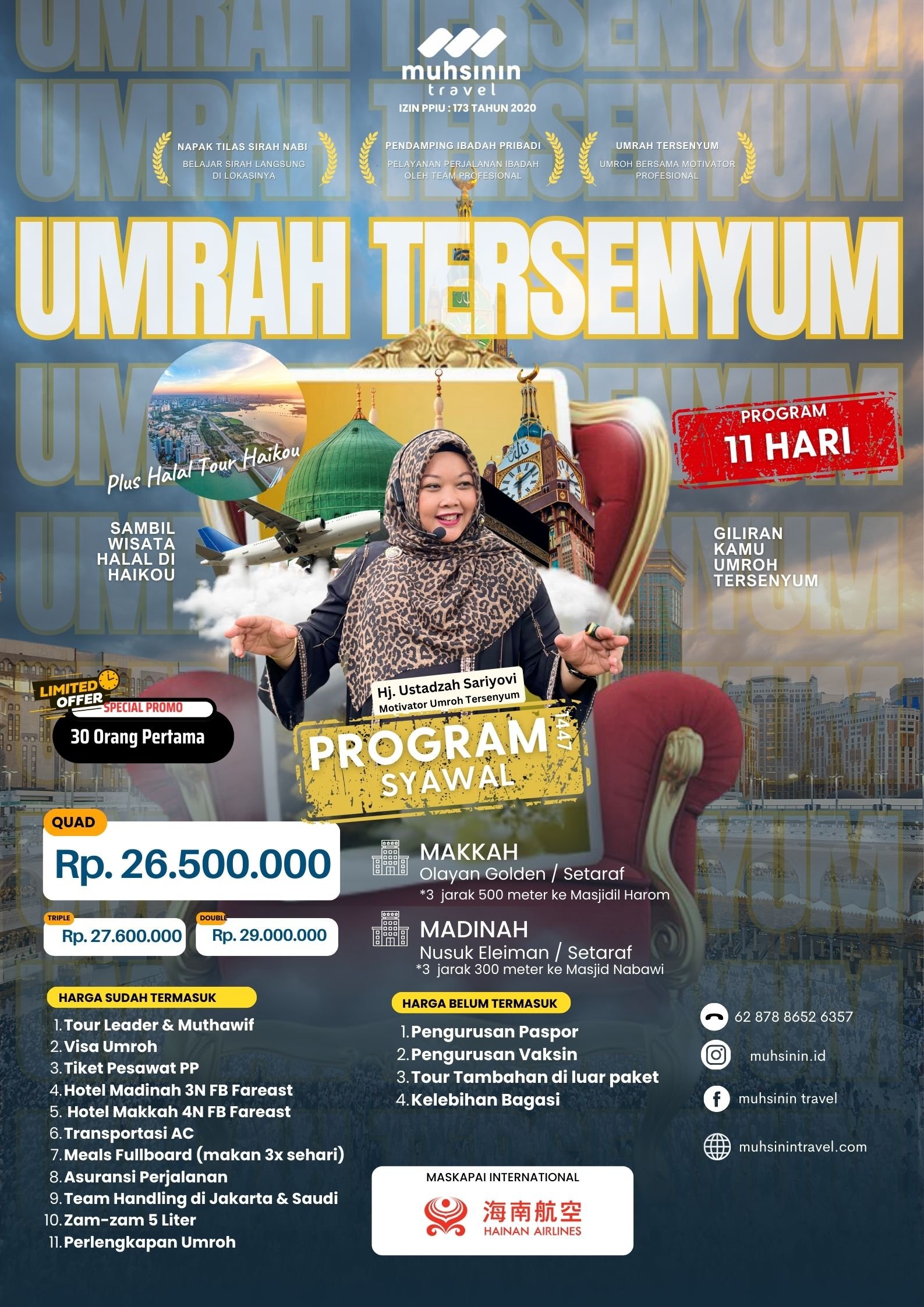 Paket Umroh Tersenyum Syawal